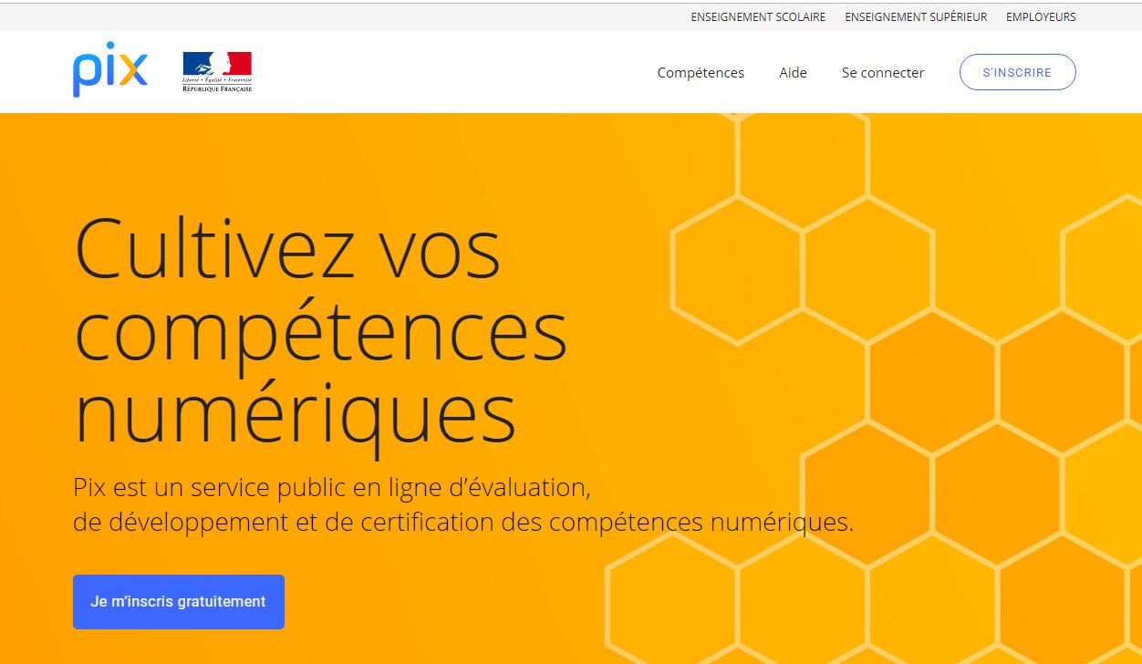 Pix, une plateforme pour certifier ses compétences numériques