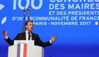 Emmanuel Macron au Congrès des maires