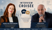 Interview croisée d'Aurélia de Portzamparc et de Régis Petit