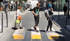 passages piéton 3D pour faire ralentir les automobilistes