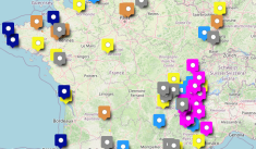 Carte des renoncements territoriaux