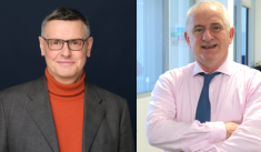 Gilles Duthil, directeur de Penser public, et Laurent Rabaté, animateur du comité Prospective.