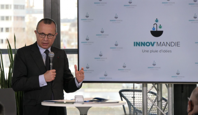 Préfet de la région Normandie, Pierre-André Durand a inauguré Innov’mandie le 24 février dernier (Photo DR).