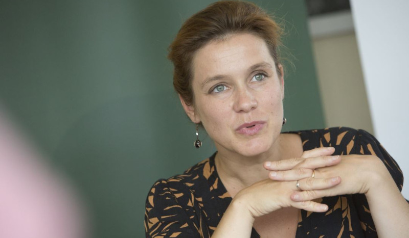 Léonore Moncond'huy maire de Poitiers