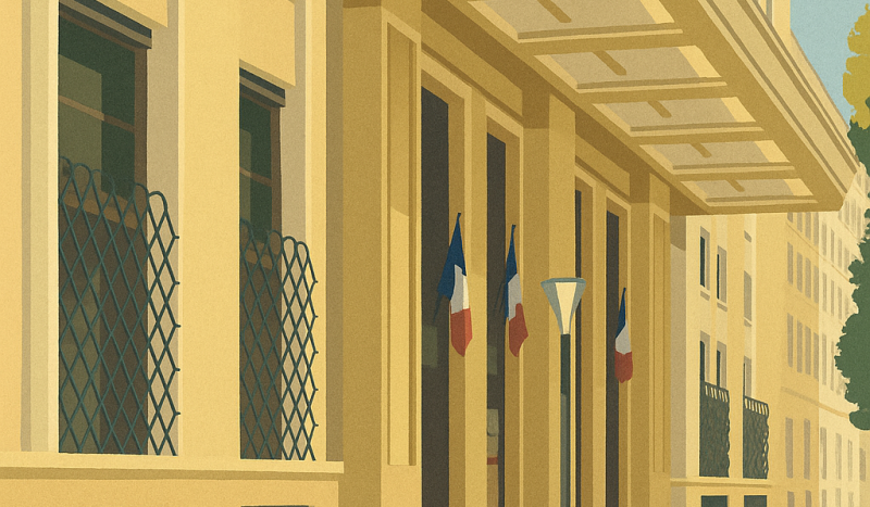 Illustration bâtiment administratif Service du Premier ministre