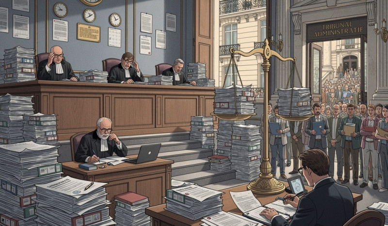 Les tribunaux administratifs croulent sous les recours