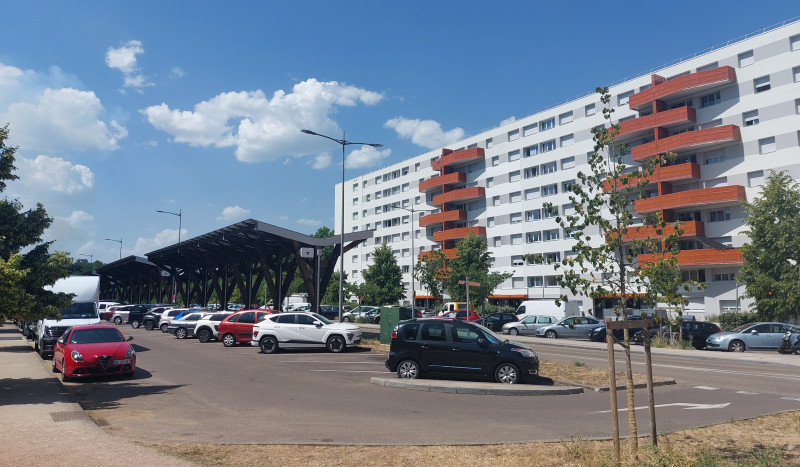 Le quartier de Fontaine d'Ouche à Dijon