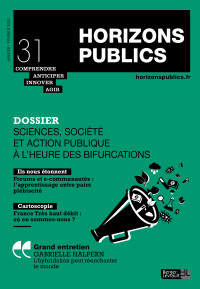 Sciences, société et action publique à l'heure des bifurcations