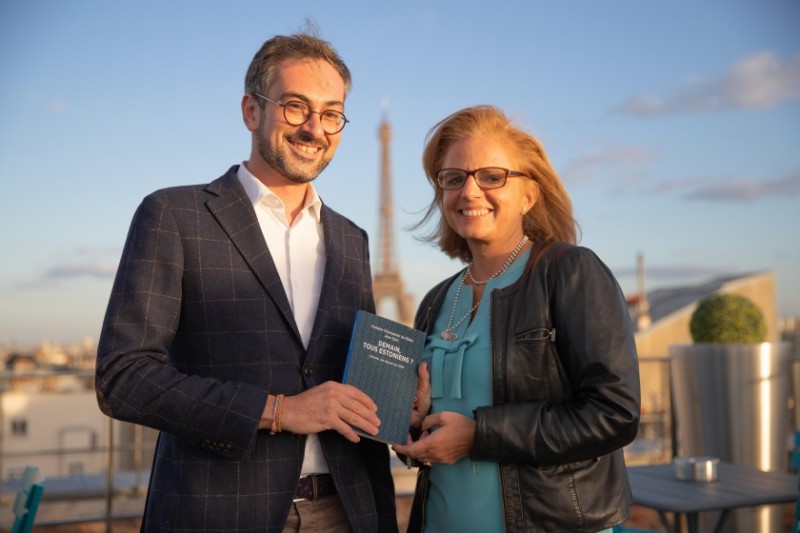 Violaine Champetier de Ribes et Jean Siri