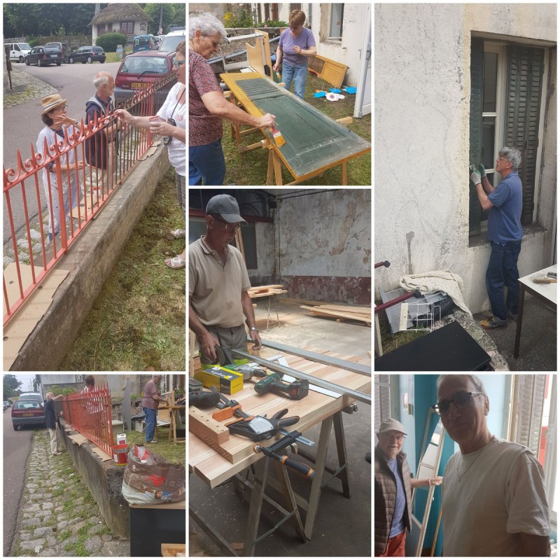 Chantier participatif à Lormes