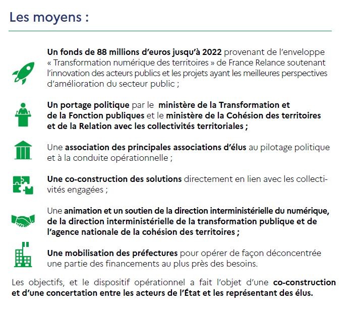 Transformation numérique des territoires 