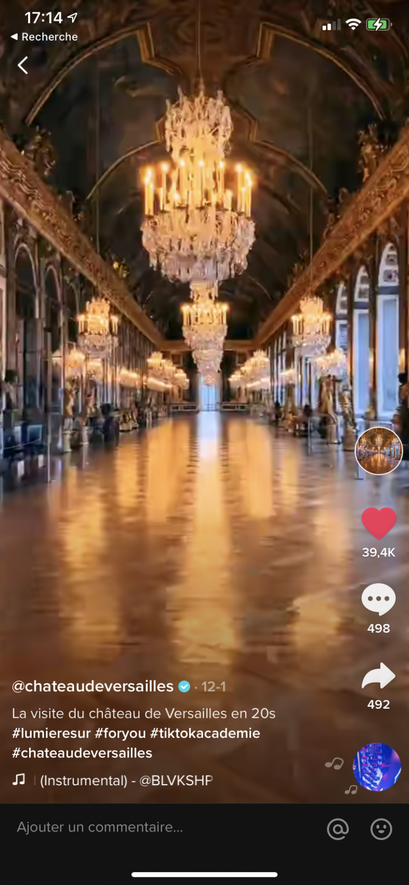 Chateau de Versailles - TikTok