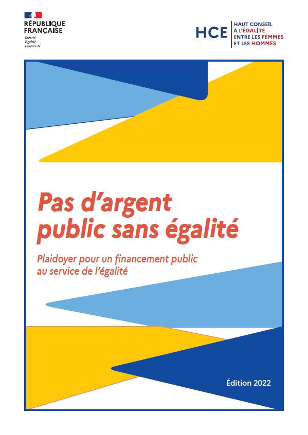 Pas d'argent public sans égalité