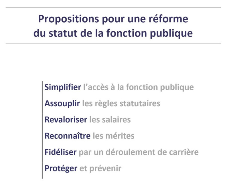 Propositions pour une réforme du statut de la fonction publique - l’Association nationale des directeurs généraux et DGA des centres de gestion (ANDCDG)